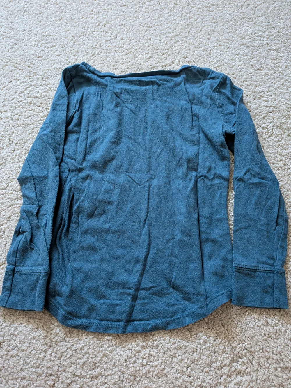 Old Navy Long-Sleeve Top with Gold Fox Design